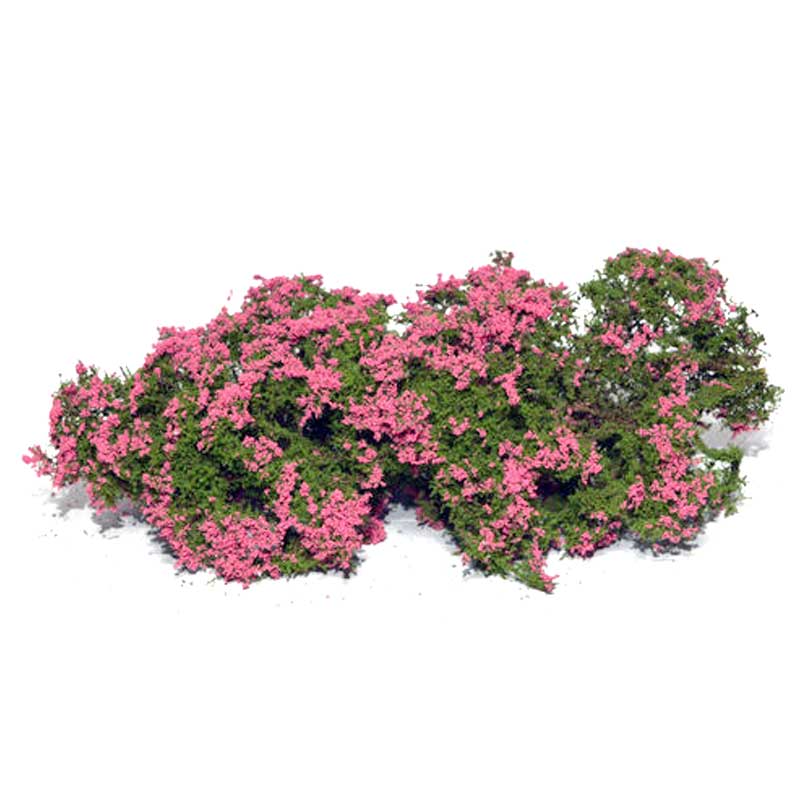 Flowering Shrubs - Pink Model Scene 701-93S