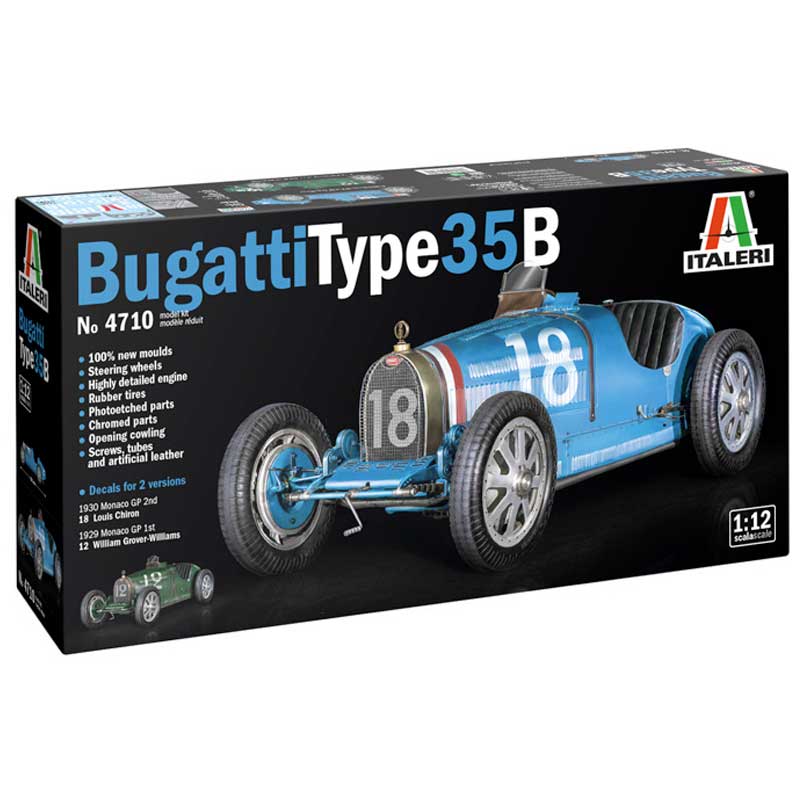 Italeri Bugatti Type 35B (1/12) 4710
