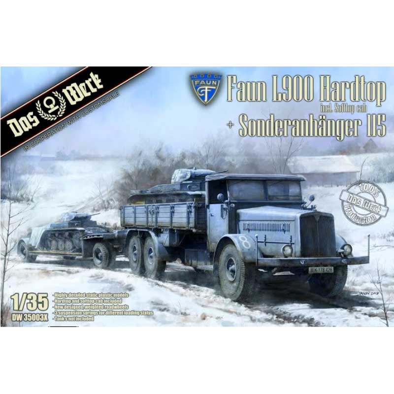 Das Werk Faun L900 incl. Sd.Ah. 115 New Edition (1/35) DW35003X