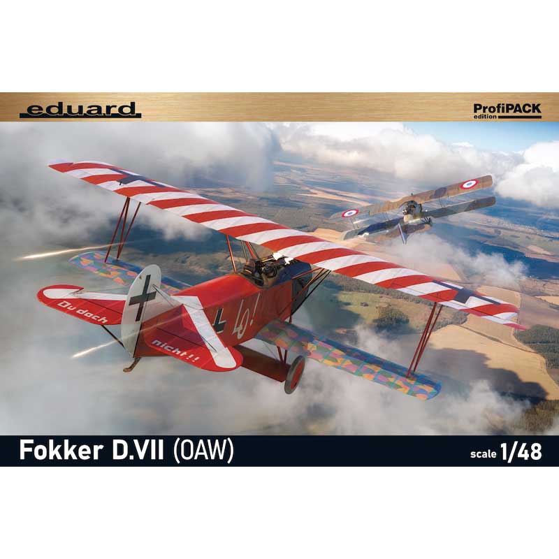 Eduard Fokker D.VII (OAW) ProfiPACK Edition (1/48) 8136