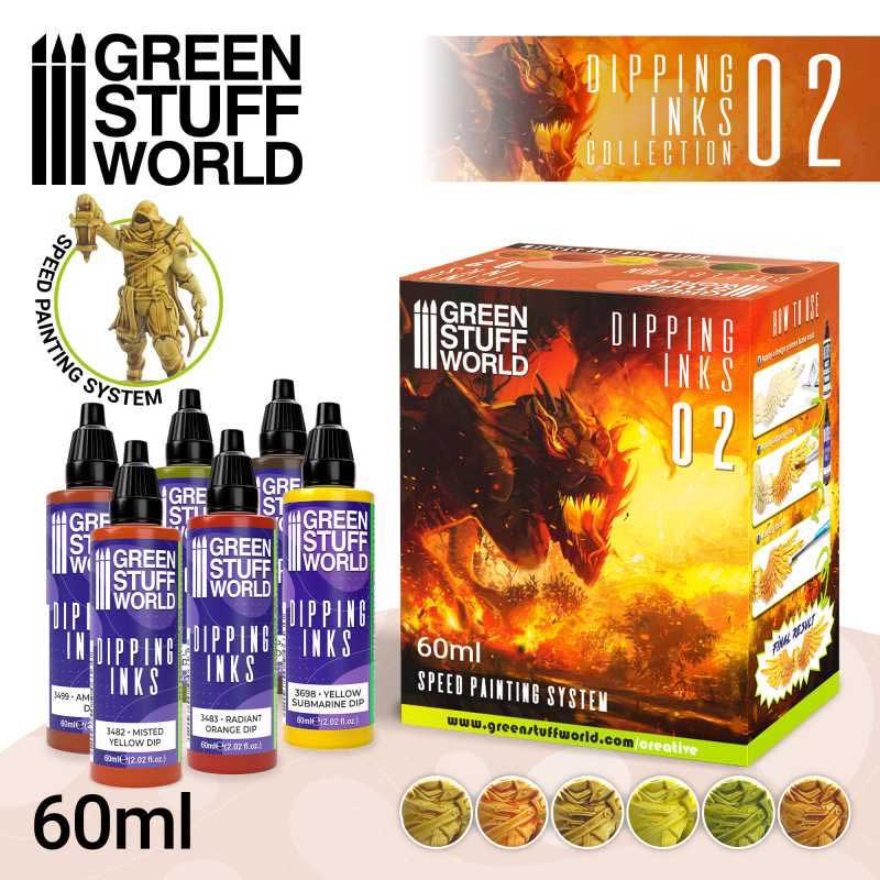 Green Stuff World - Dipping Collection Paint Set 2