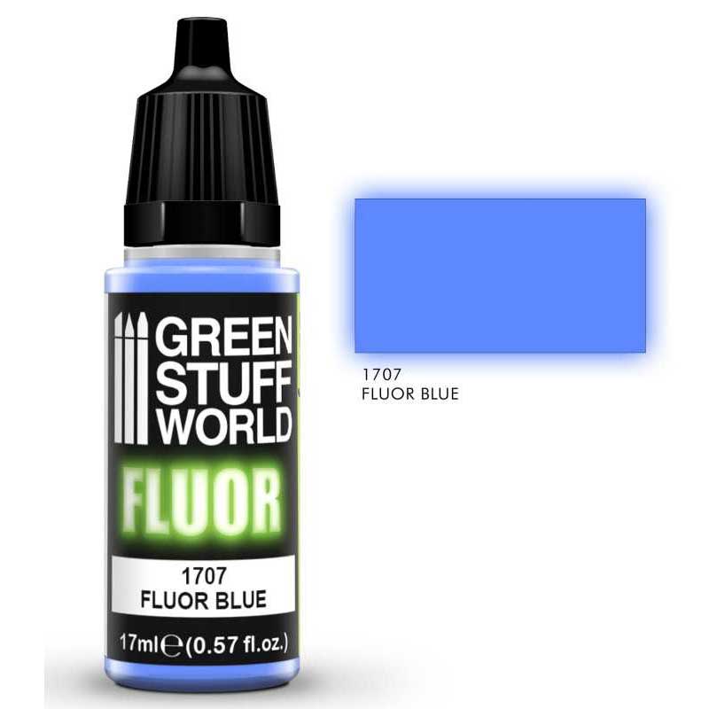 Green Stuff World - Fluor Paint Blue (17ml)