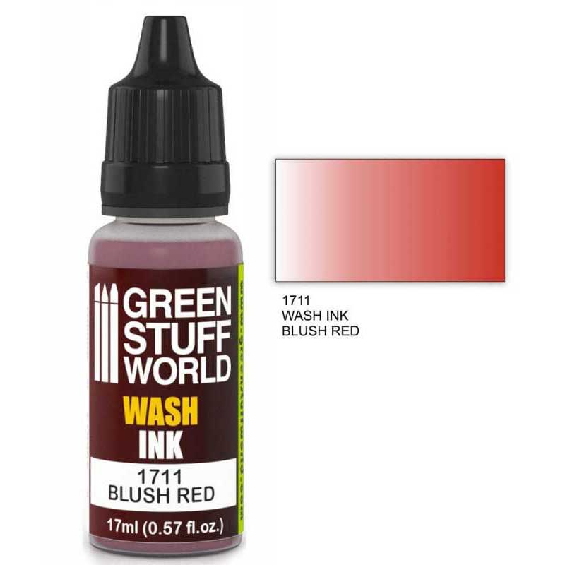 Green Stuff World - Wash Ink Blush Red (17ml)