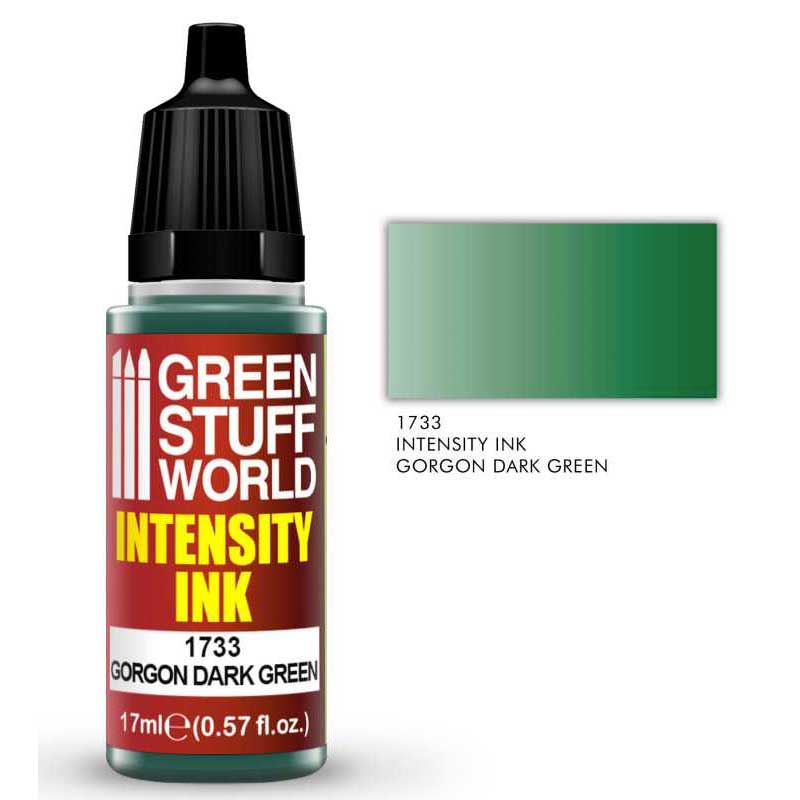 Green Stuff World - Intensity Ink Gorgon Dark Green (17ml)