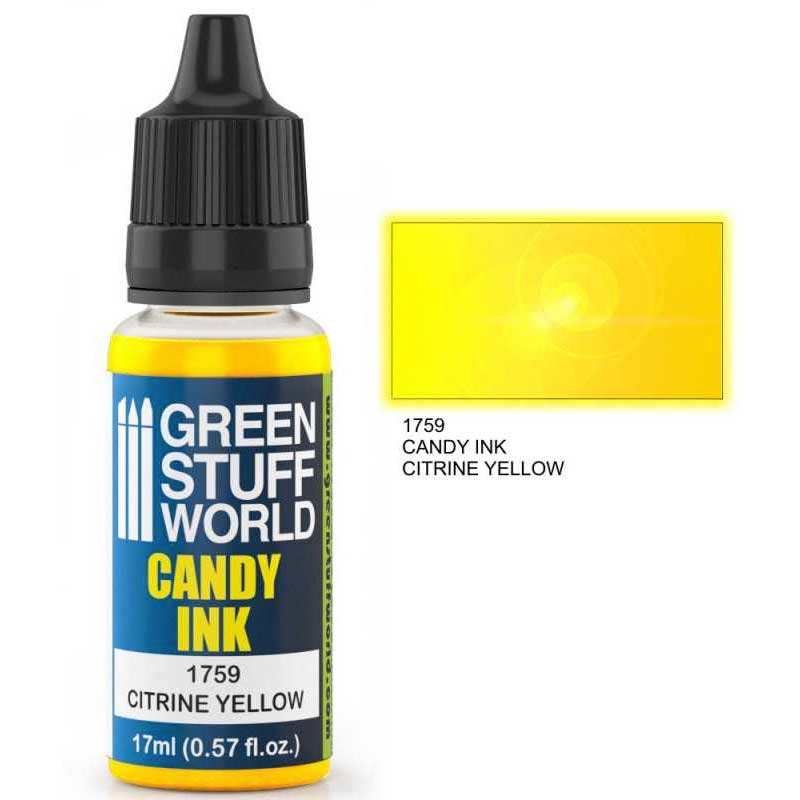 Green Stuff World - Candy Ink Citrine Yellow (17ml)