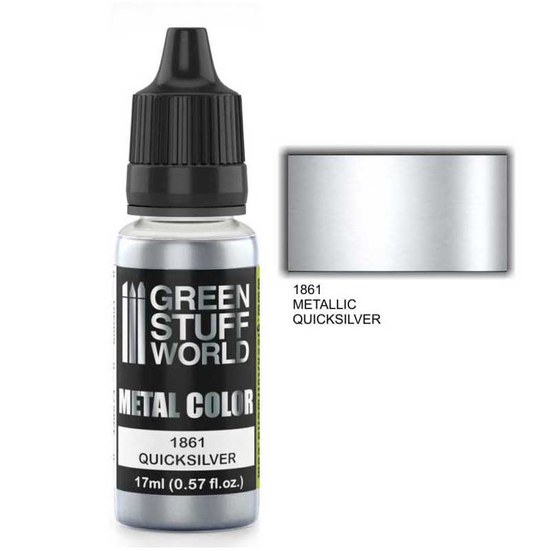 Green Stuff World - Metallic Paint Quicksilver (17ml)