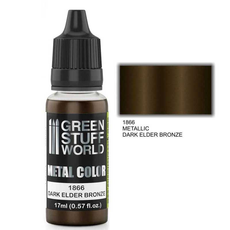 Green Stuff World - Metallic Paint Dark Elder Bronze (17ml)