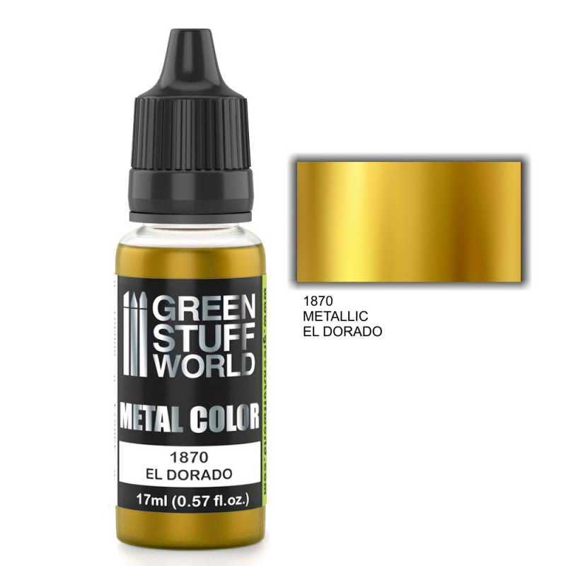 Green Stuff World - Metallic Paint El Dorado (17ml)