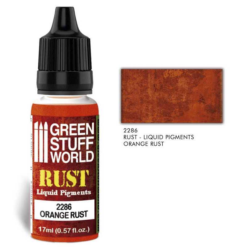 Green Stuff World - Liquid Pigments Orange Rust (17ml)