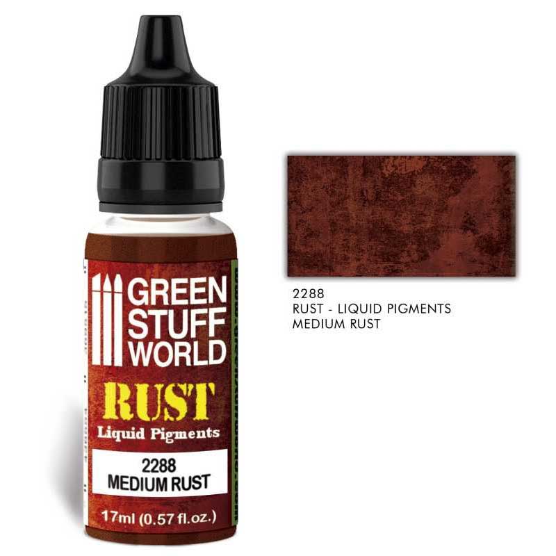 Green Stuff World - Liquid Pigments Medium Rust (17ml)
