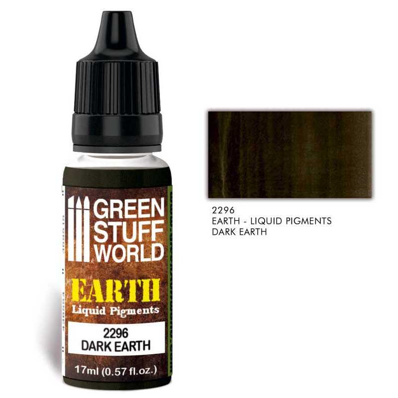Green Stuff World - Liquid Pigments Dark Earth (17ml)