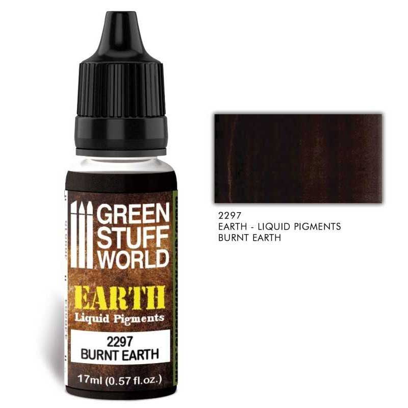 Green Stuff World - Liquid Pigments Burnt Earth (17ml)