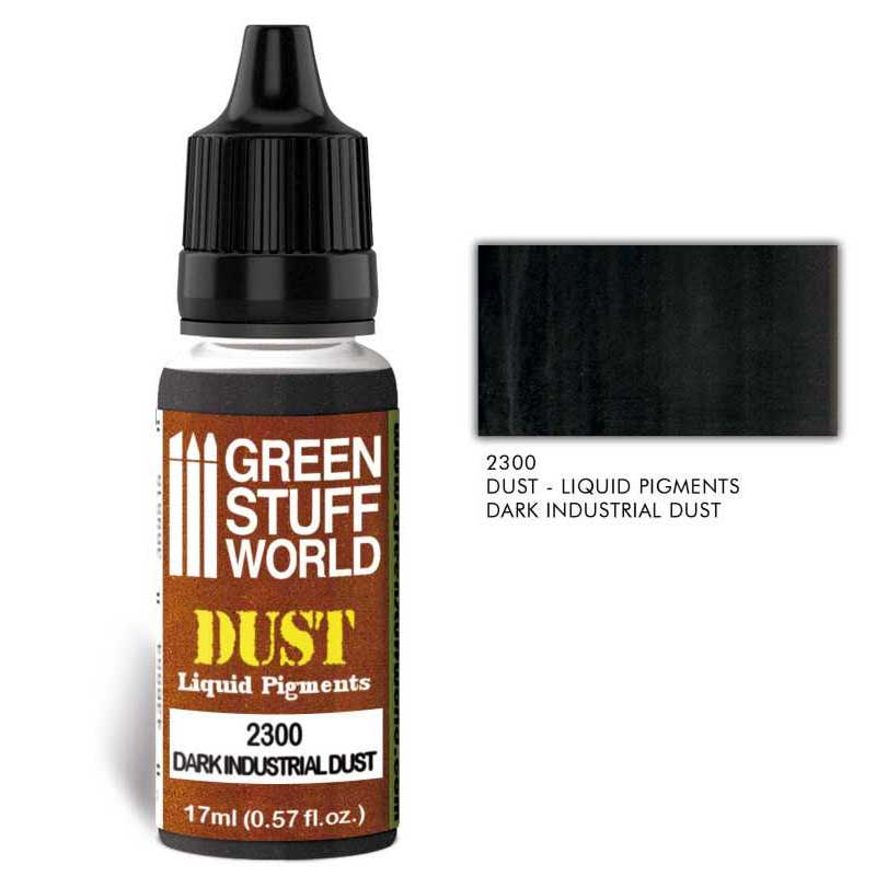 Green Stuff World - Liquid Pigments Dark Industrial Dust (17ml)