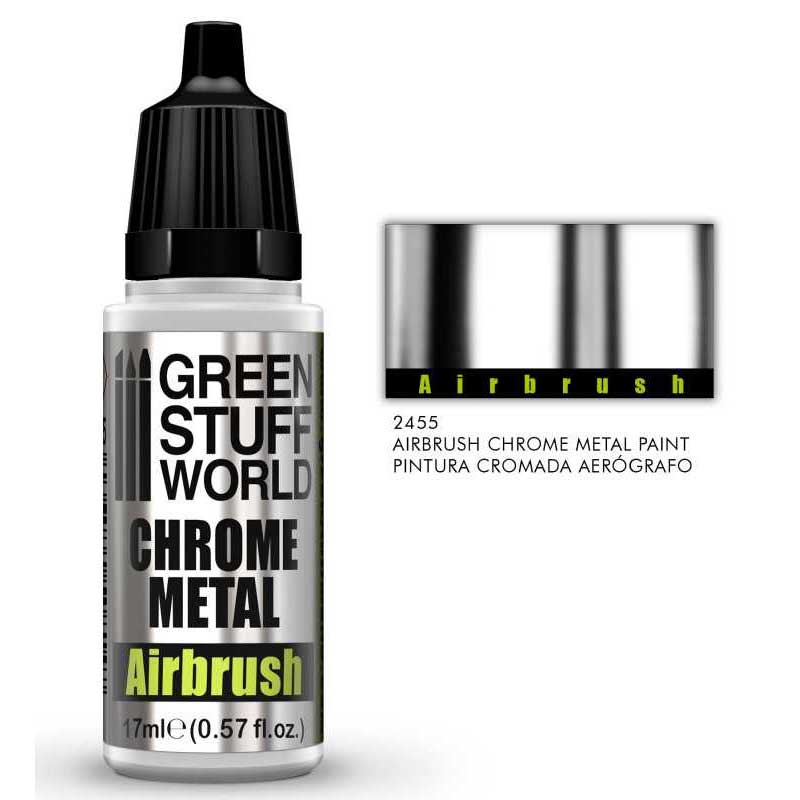 Green Stuff World - Chrome Paint - Airbrush (17ml)