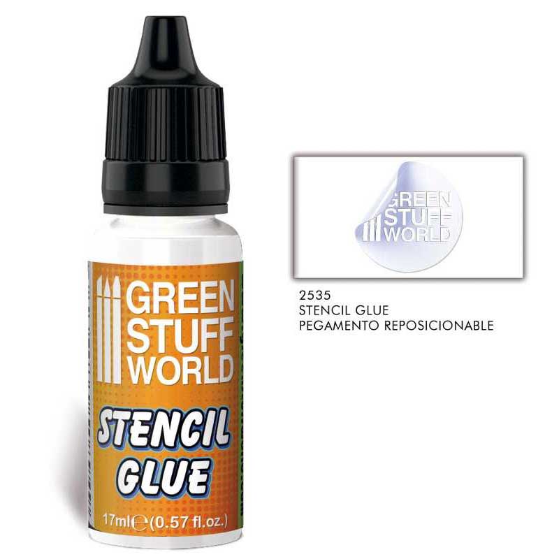 Green Stuff World - Repositionable Stencil Glue (17ml)