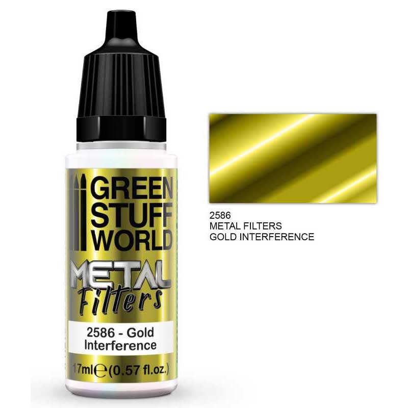 Green Stuff World - Metal Filters - Gold Interference (17ml)