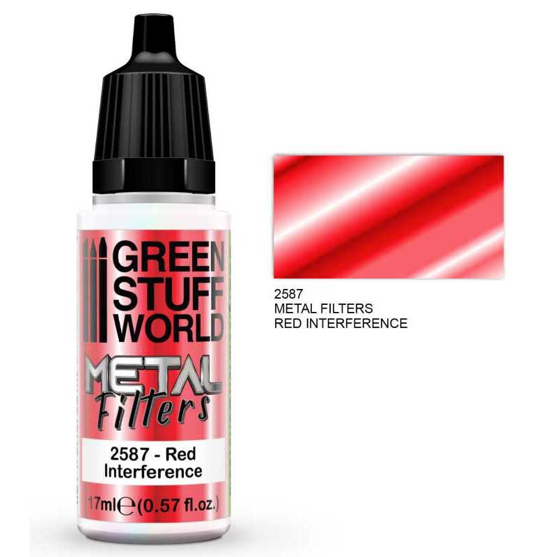 Green Stuff World - Metal Filters - Red Interference (17ml)