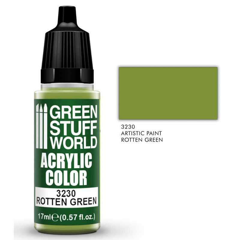 Green Stuff World - Acrylic Color Rotten Green (17ml)