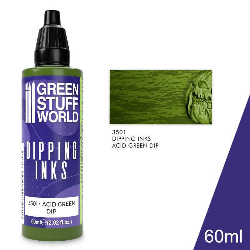 Green Stuff World - Acid Green Dip Dipping Ink (60ml)