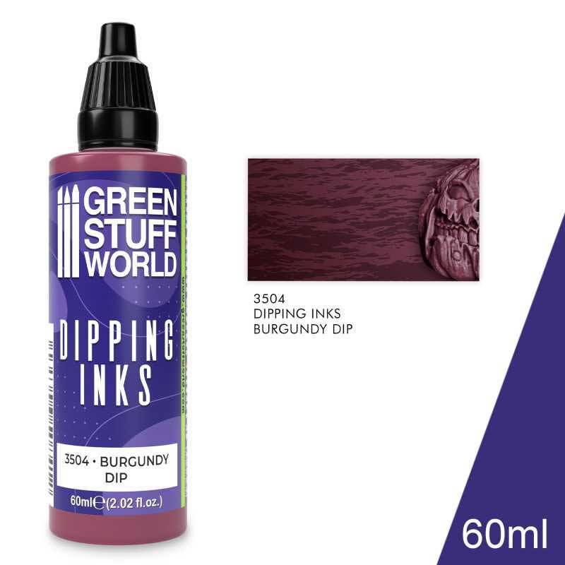 Green Stuff World - Burgundy Dip Dipping Ink (60ml)