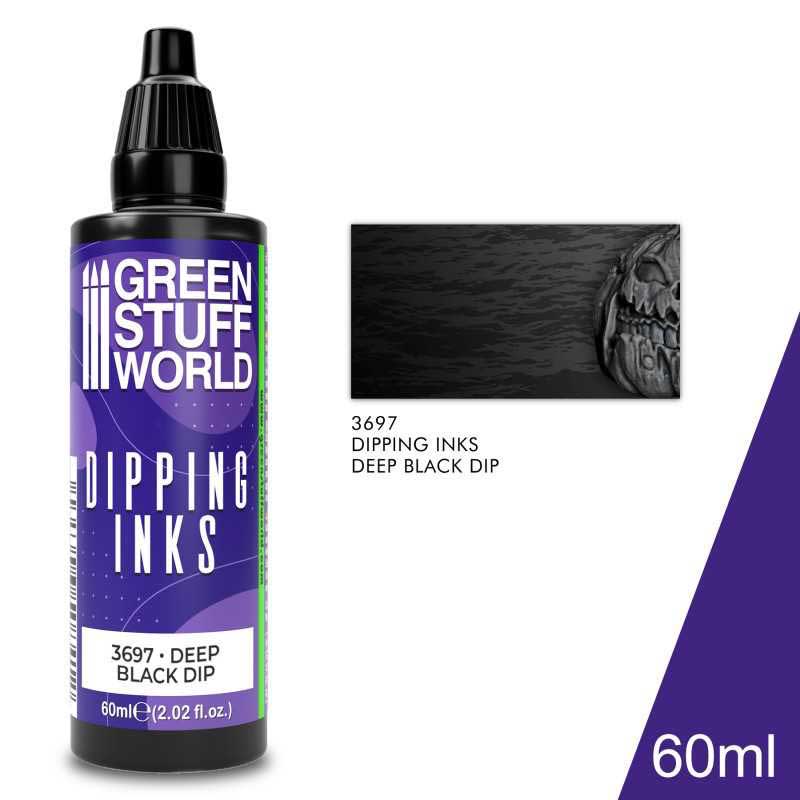 Green Stuff World - Deep Black Dip Dipping Ink (60ml)
