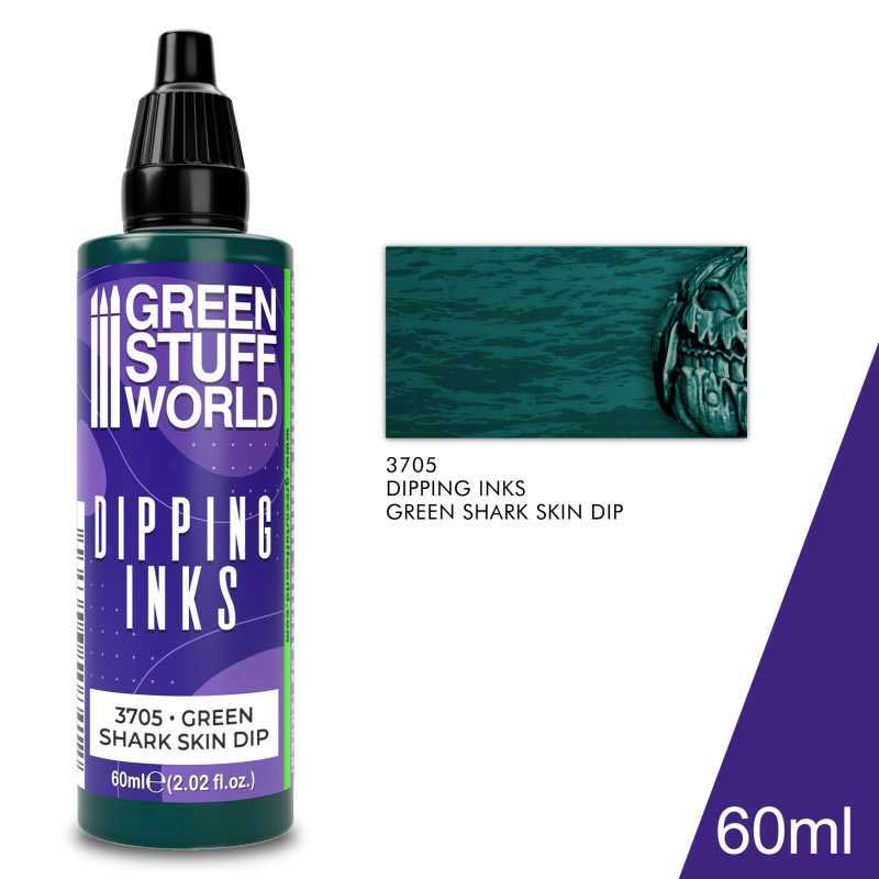 Green Stuff World - Green Shark Skin Dip Dipping Ink (60ml)