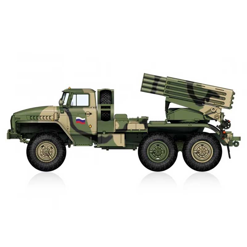 1/72 Russian BM-21 Grad Late Version 82932 Hobbyboss