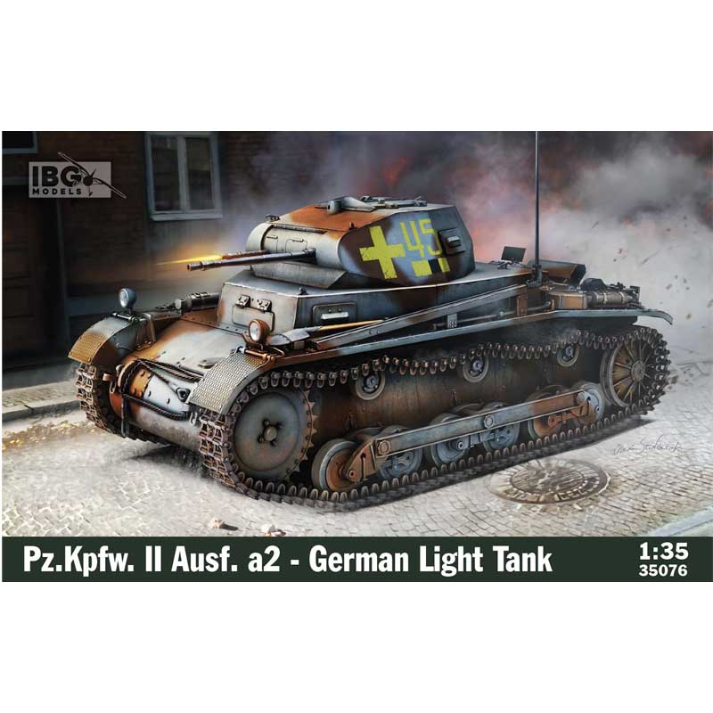 IBG Models Pz.Kpfw.II Ausf.A2 German Light Tank (1/35) 35076