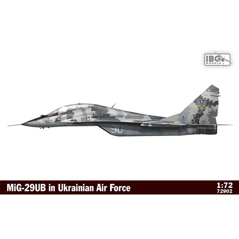IBG Models Mikoyan MiG-29UB in Ukrainian Air Force (1/72) 72902