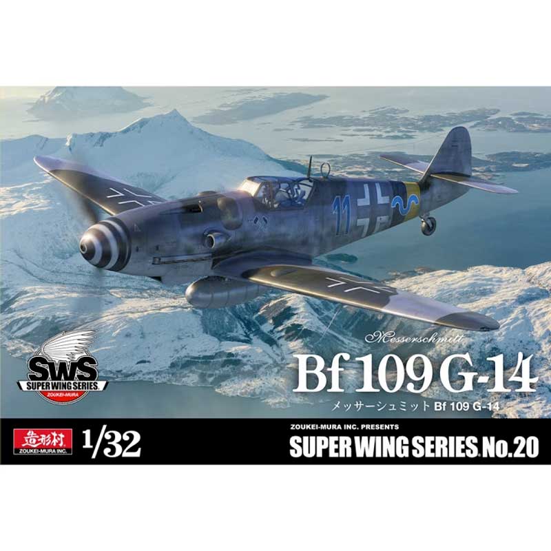 Zoukei-Mura Messerschmitt Bf 109 G-14 (1/32) SWS20