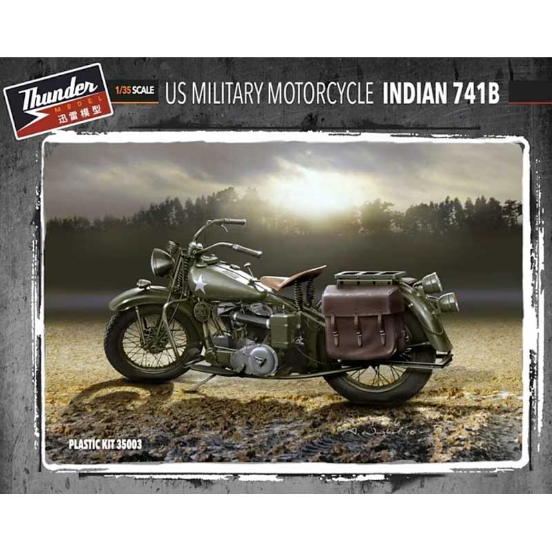 Thunder Model US Military Indian 741B (2 kits in box) (1/35) 35003