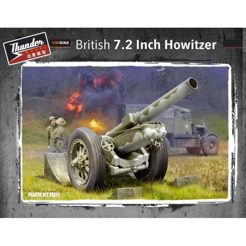 Thunder Model British 7.2 inch Howitzer (1/35) 35211
