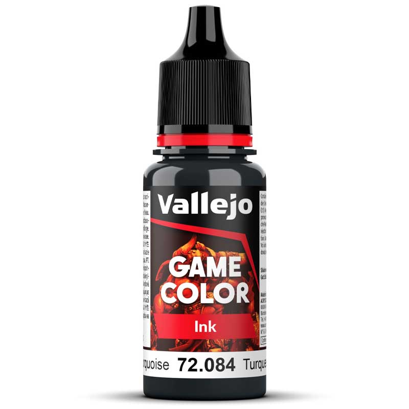 Vallejo Game Color Game Ink - Dark Turquoise (18ml) 72.084