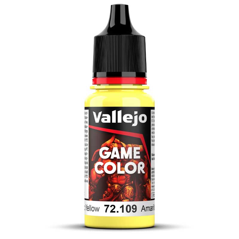Vallejo Game Color Toxic Yellow (18ml) 72.109