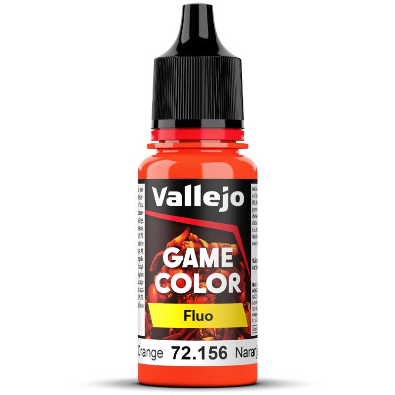Vallejo Game Color Fluorescent Orange (18ml) 72.156
