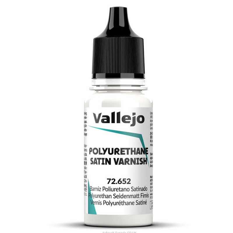 Vallejo Polyurethane Satin Varnish (18ml) 72.652