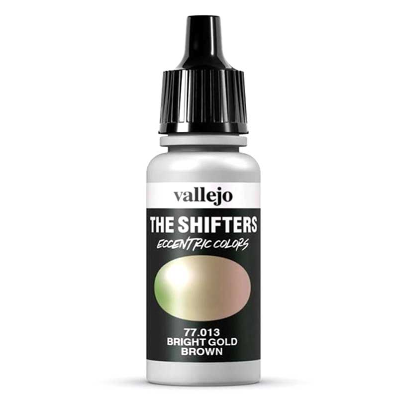 Vallejo Bright Gold Brown Eccentric Colors 77.013