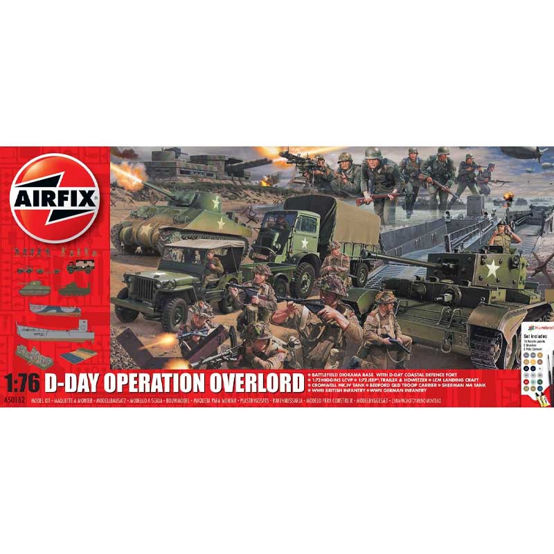 Airfix D-Day Operation Overlord Gift Set (1/76) A50162A