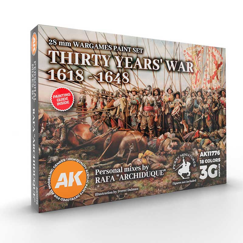 AK Interactive Signature Set. Thirty Years War 1618-1648 Archiduque AK-11776