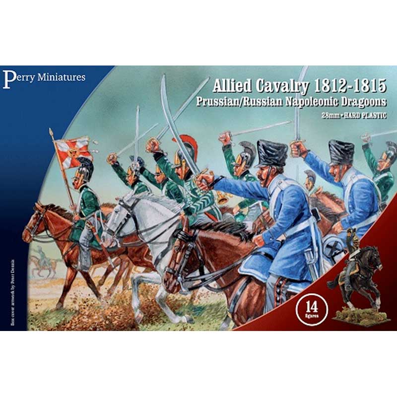 Perry Miniatures Allied Cavalry 1812-15 Prussian/Russian Napolenic Dragoons (28mm)