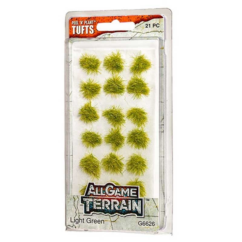Woodland Scenics Light Green Tufts G6626