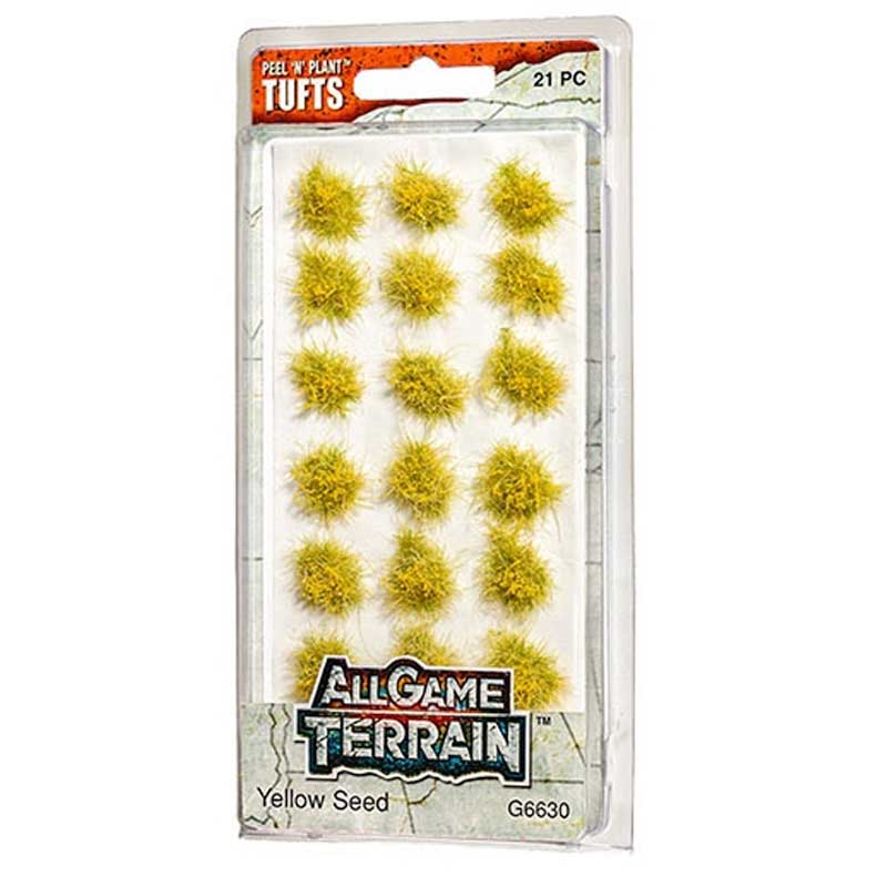 Woodland Scenics Yellow Seed Tufts G6630