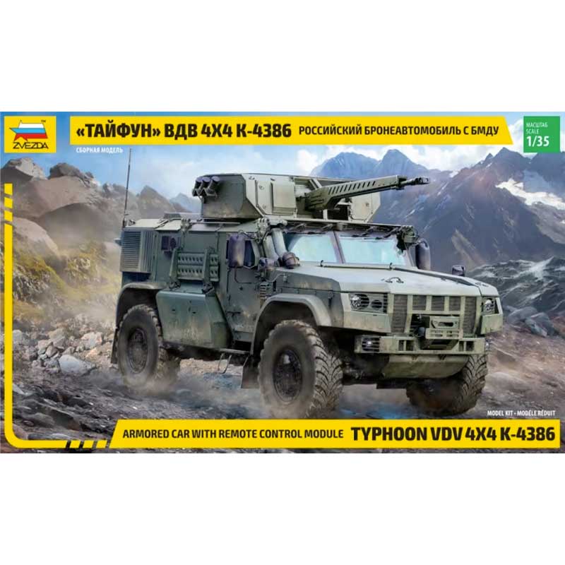 Zvezda Typhoon VDV 4x4 K-4386 (1/35) 3648