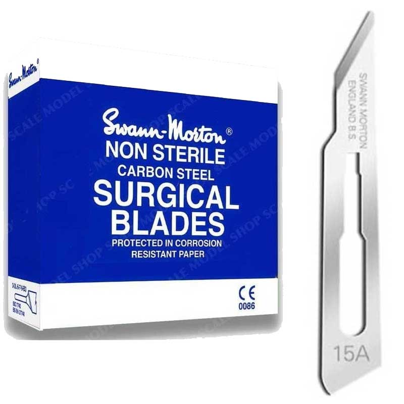 Swann Morton  No.15A Scalpel Blades (100 Pack) 0120