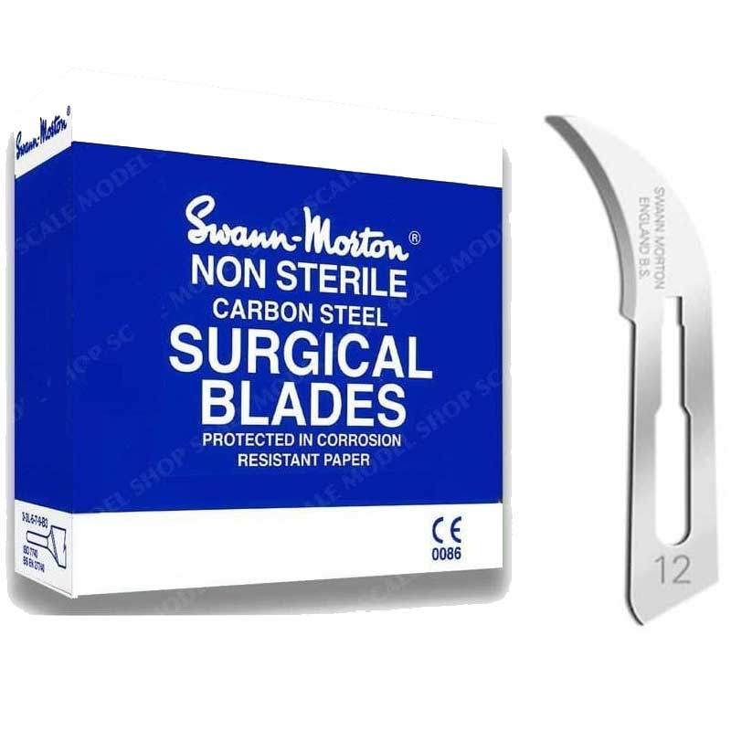 Swann Morton  No.12 Scalpel Blades (100 Pack) 0104