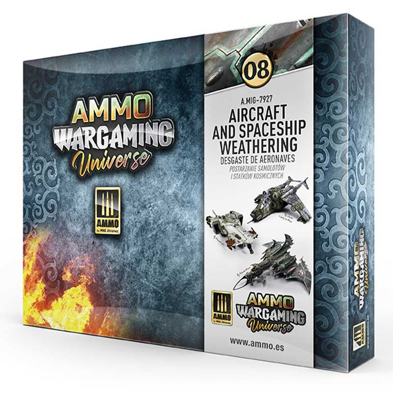 Wargaming Universe #08 – Aircraft And Spaceship Weathering A.MIG-7927 Ammo