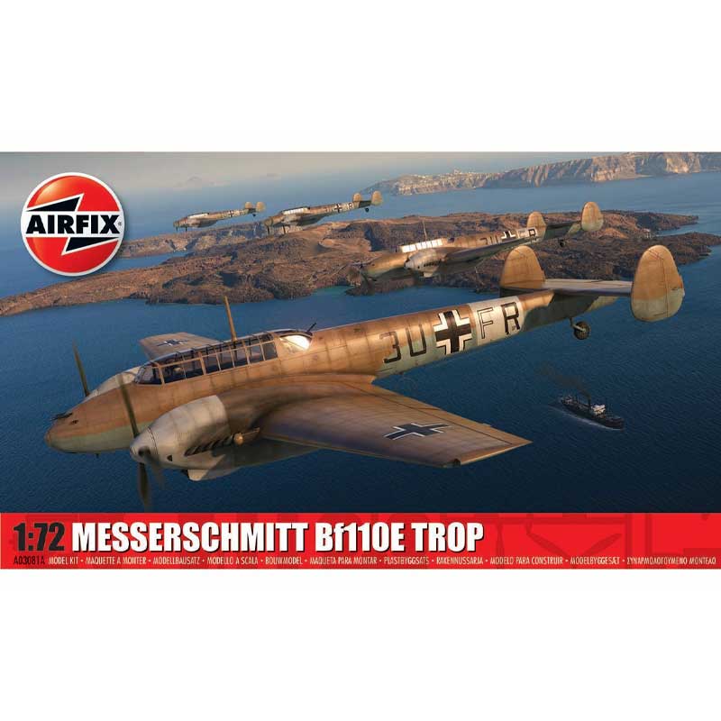Airfix Messerschmitt Bf110E/E-2 TROP (1/72) A03081A