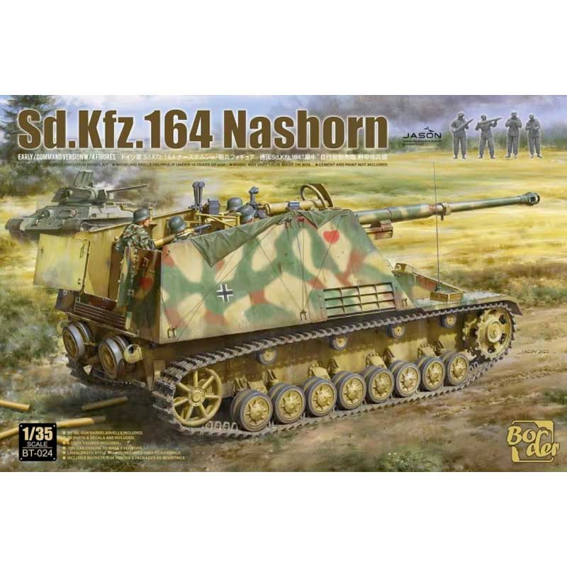 Border Model Nashorn Sd.Kfz.164 (1/35) BT-024