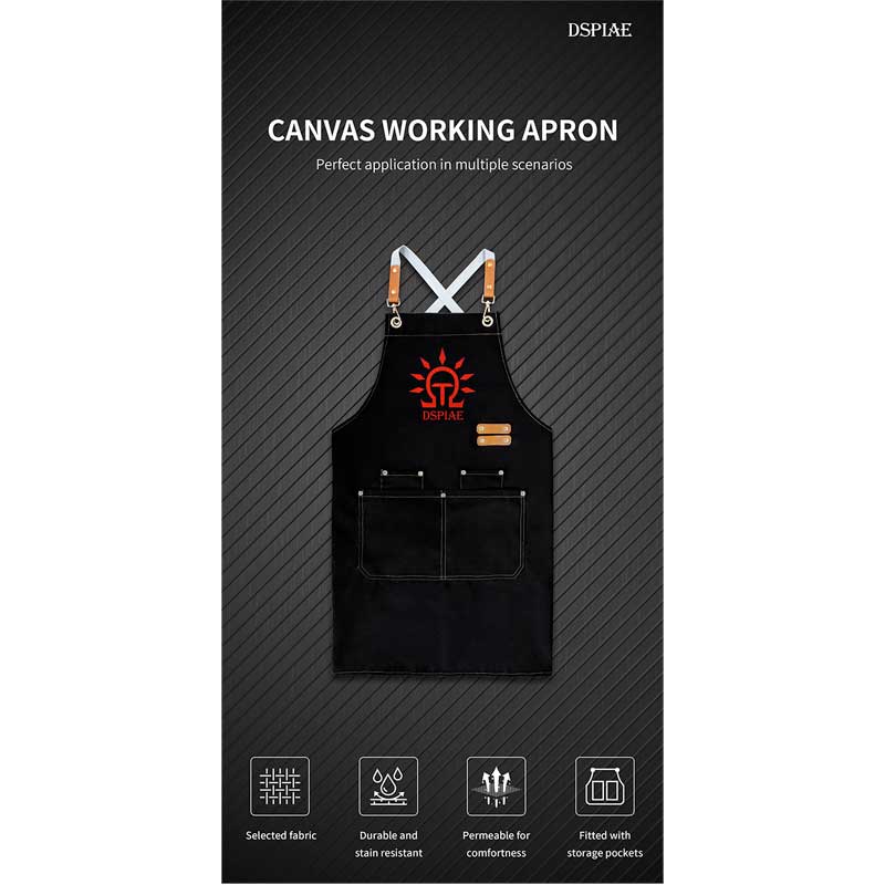 DSPIAE Canvas Apron CAN-01