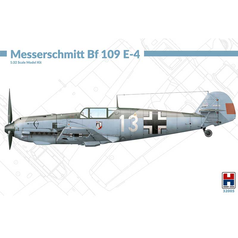 1/32 Messerschmitt Bf-109E-4 32005 Hobby 2000